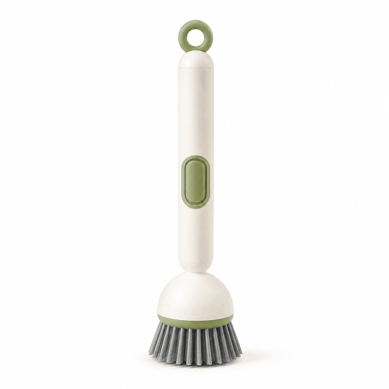 Rotating Dish Brush With Built-In Soap Dispenser