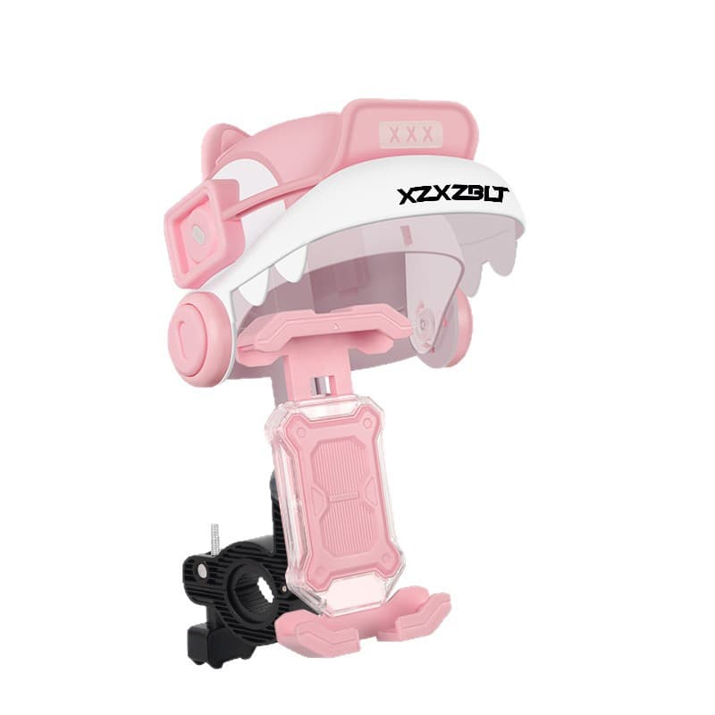 Helmet Phone Mount With Auto-Lock and IPX5 Cover