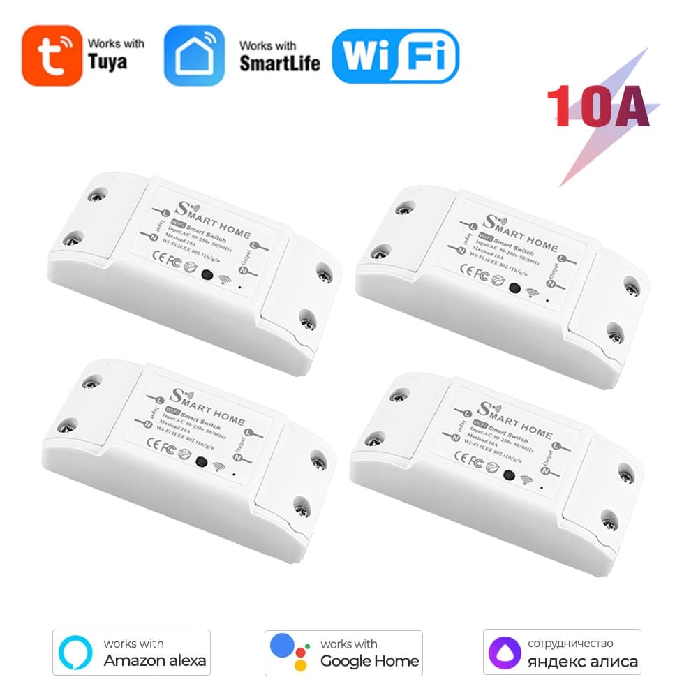 Tuya Wi-Fi Smart Switch Module With Voice Control