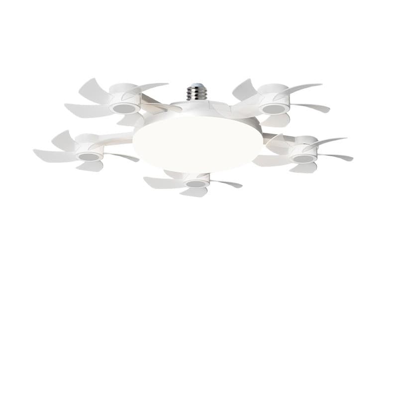E27 Screw-In Ceiling Fan Light for Small Rooms