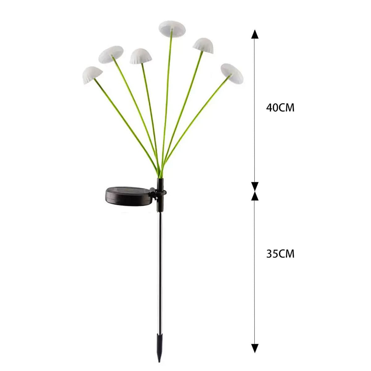 Solar Jellyfish Mushroom Garden Stake Light
